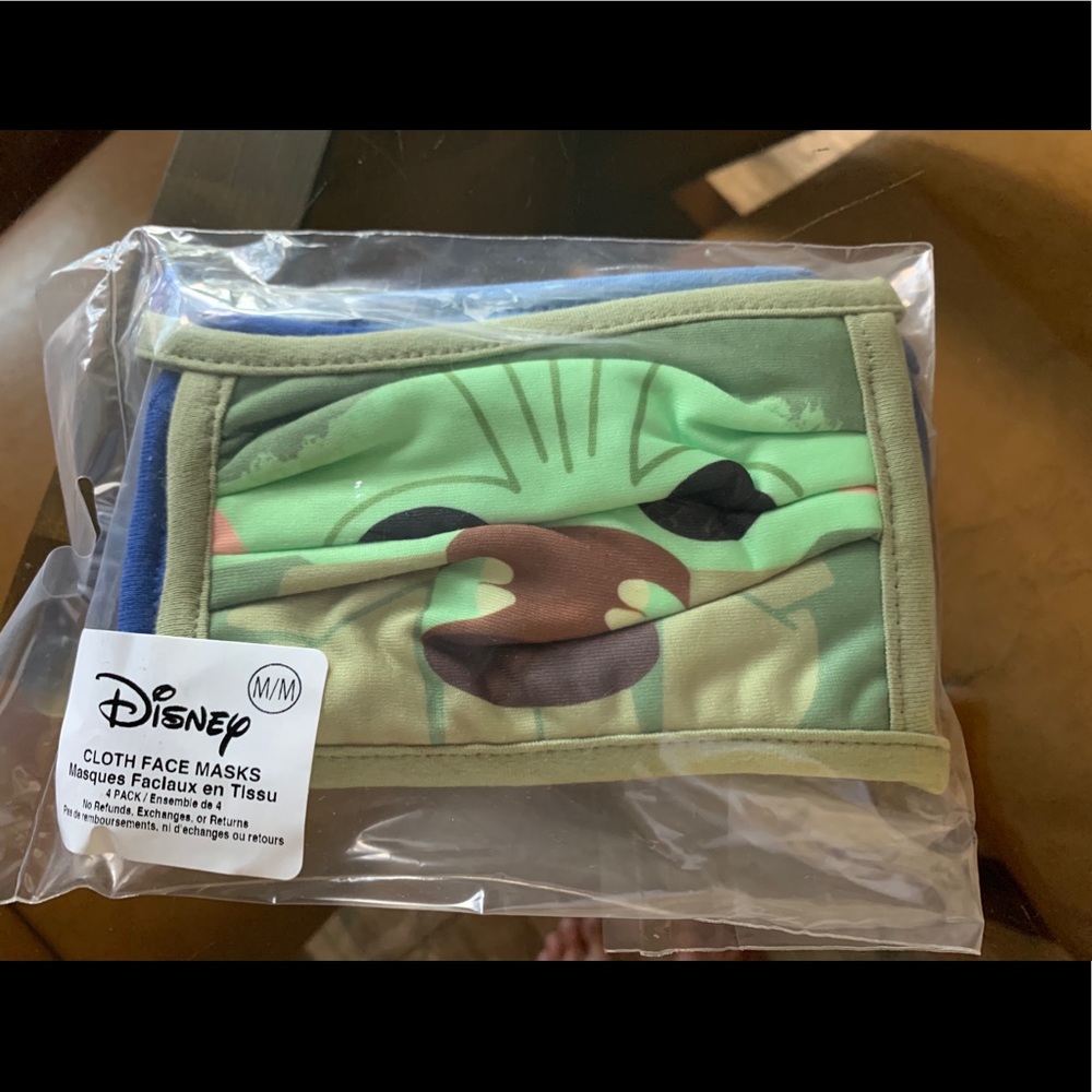 NWT Set of 4 Star Wars Cloth Face Masks